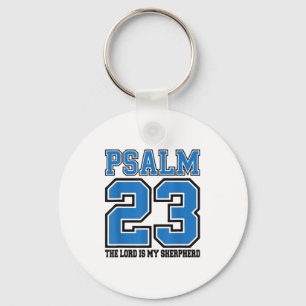 Psalm 23 The Lord Is My Shepherd Funny Christian T Keychain