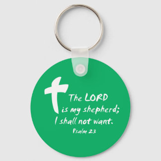 Psalm 23: The Lord is my Shepherd Keychain