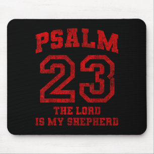 Psalm 23 The Lord Is My Shepherd Mouse Pad