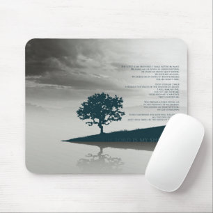 Psalm 23 - The LORD is my shepherd Mouse Pad