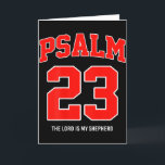 Psalm 23 The Lord Is My Shepherd (on Back)  Card<br><div class="desc">Psalm 23 The Lord Is My Shepherd (on Back)</div>