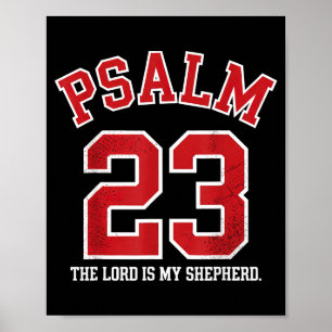 Psalm 23 The Lord Is My Shepherd Poster