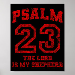 Psalm 23 The Lord Is My Shepherd Poster