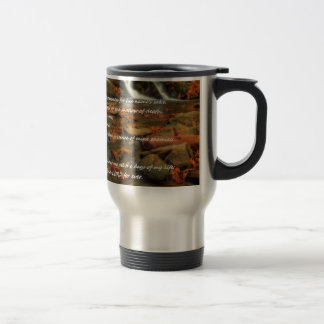 Psalm 23 travel mug