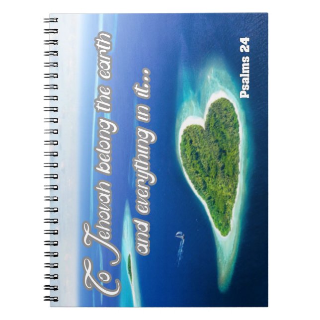 Psalm 24 notebook (Front)