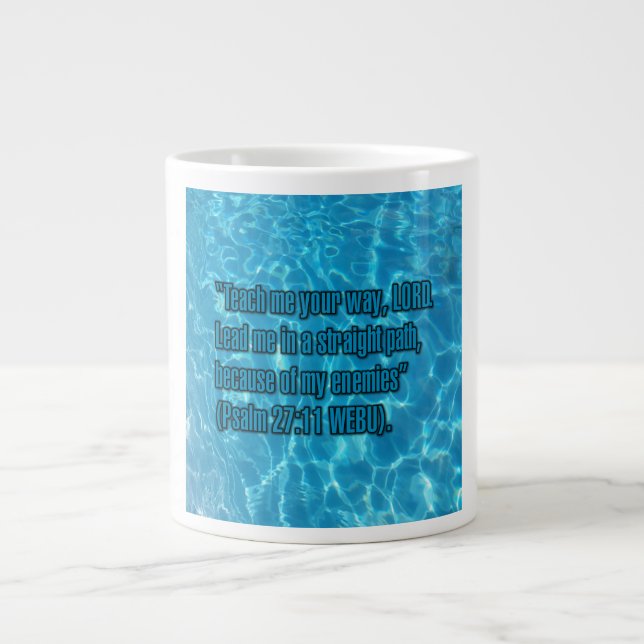 Psalm 27:11 WEBU Mug (Front)