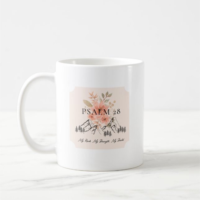 Psalm 28 Mug (Left)