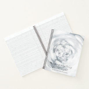 Psalm 30:5 Bible Study Bokeh Custom Notebook