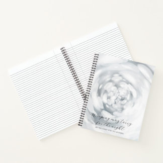 Psalm 30:5 Bible Study Bokeh Custom Notebook