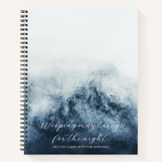 Psalm 30:5 Bible Study Custom Notebook