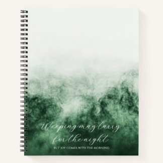 Psalm 30:5 Bible Study Custom Notebook