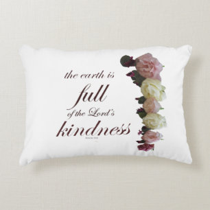 Psalm 33 accent pillow