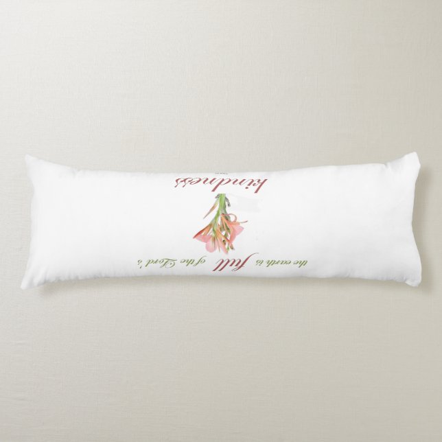 psalm 33 full kindness body pillow (Front)