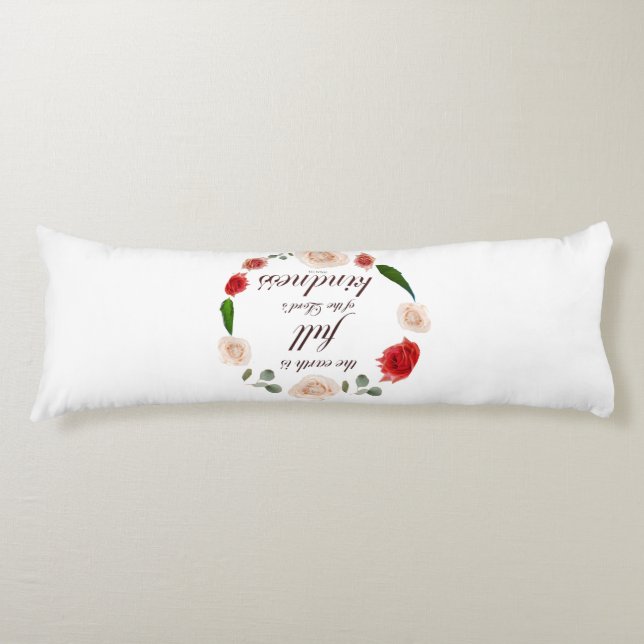 psalm 33 full kindness body pillow (Front)