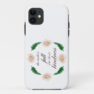 psalm 33 full kindness iPhone 11 case