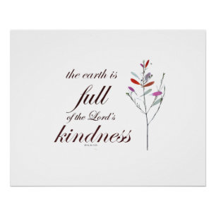 Psalm 33 poster