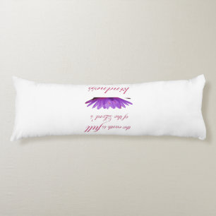 psalm 33 purple lotus kindness body pillow