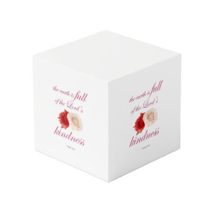 Psalm 33 – "The Earth is Full of Lord’s Kindness Cube