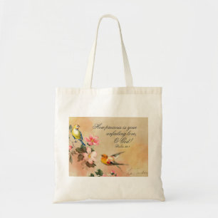 Psalm 36:7 How Precious your unfailing Love O God Tote Bag