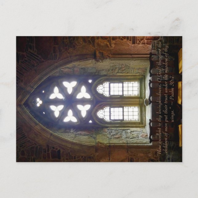 Psalm 36:7 Postcard (Front)