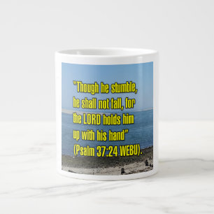 Psalm 37:24 WEBU Mug