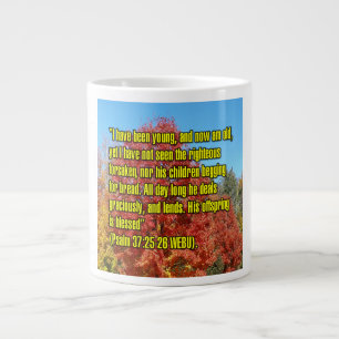 Psalm 37:25-26 WEBU Mug