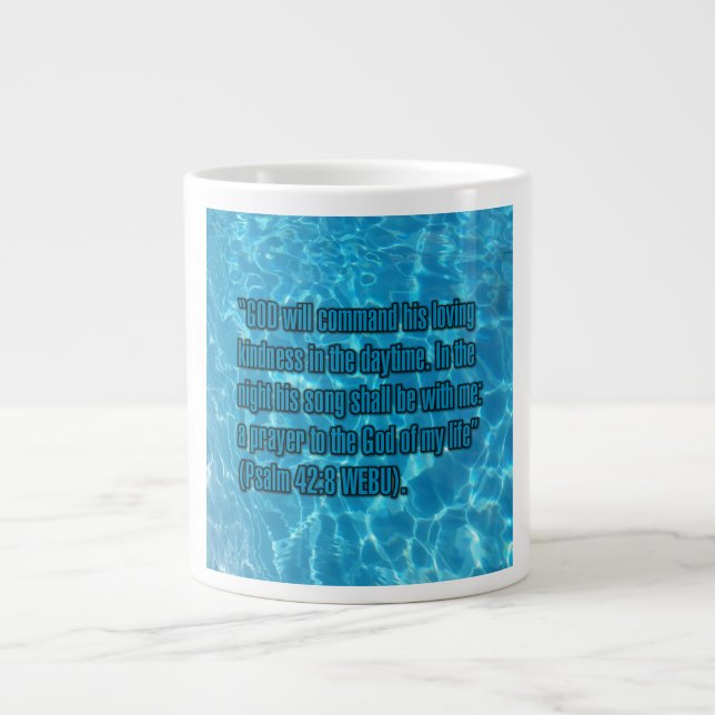 Psalm 42:8 WEBU Mug (Front)