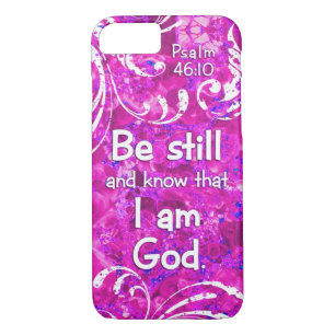 Psalm 46:10 Be Still and Know - Bible Verse Quote Case-Mate iPhone Case