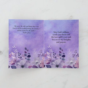 Psalm 46:10 Bible Verse Card
