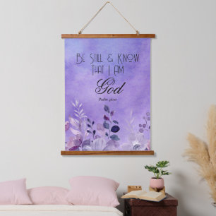 Psalm 46:10 Bible Verse Hanging Tapestry