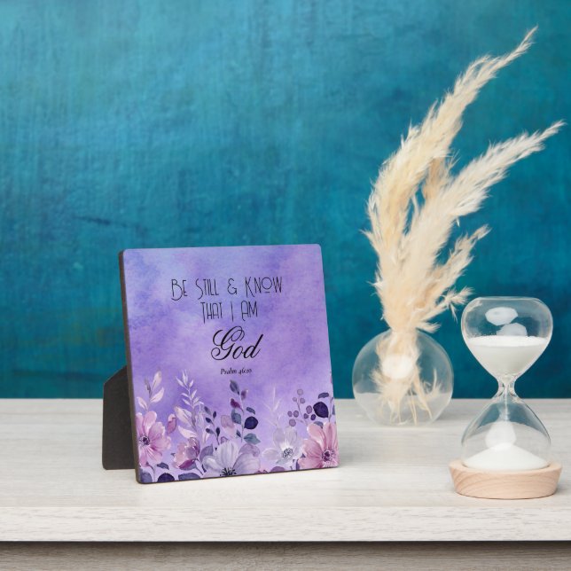 Psalm 46:10 Bible Verse Plaque (Insitu)