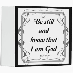 PSALM 46-10 BINDER