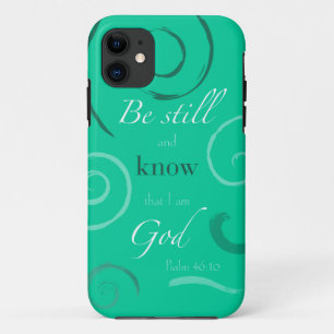 Psalm 46:10 Choose your own colour! Customizable iPhone 11 Case