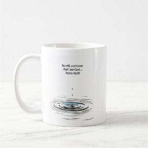 Psalm 46:10 Christian Mug   Inspirational Gift