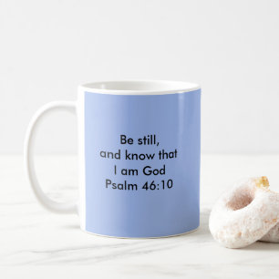 Psalm 46:10 coffee mug