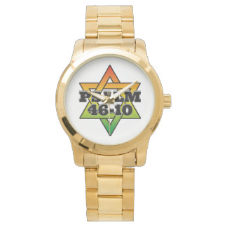 Psalm 46-10 - Gold Plated Watch