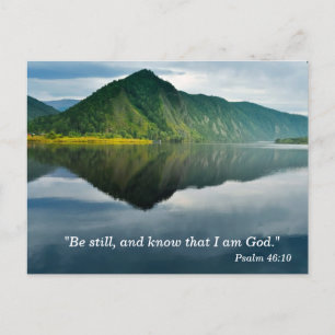 Psalm 46 10 Scripture Memory Card
