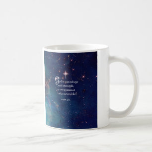 Psalm 46:1 coffee mug