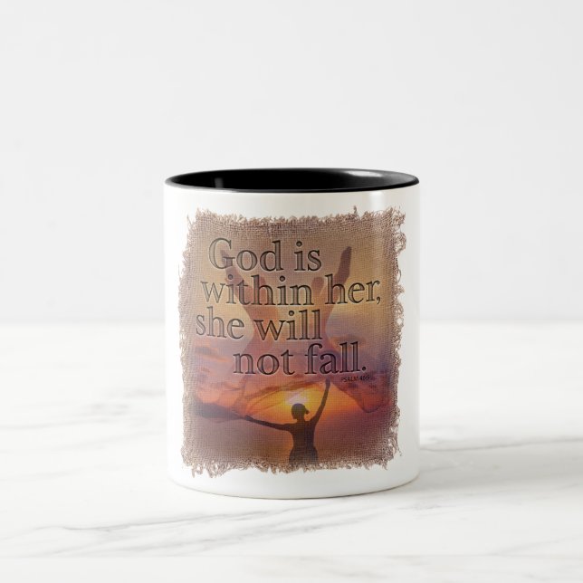 PSALM 46:5 - Coffee Mug (Center)