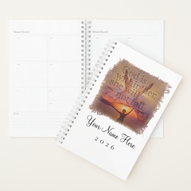 PSALM 46:5 - Personalized Day Planner (Display)