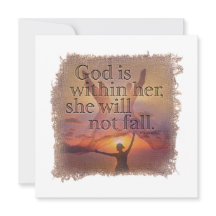 PSALM 46:5 - Personalized Notecard