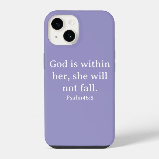 Psalm 46:5 - Phone Case (Back)