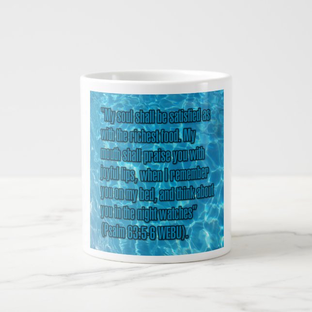 Psalm 63:5-6 WEBU Mug (Front)