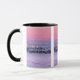 Psalm 68:2 KJV Bible Verse Two-Tone Mug