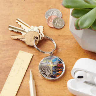 Psalm 68 keychain