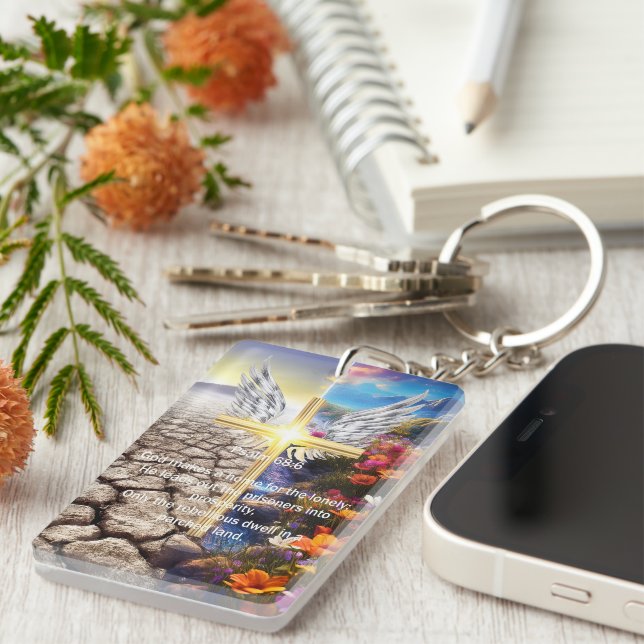 Psalm 68 keychain (Front Right)