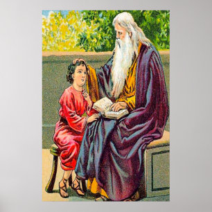 Psalm 78:1-7 Teaching Children God's Ways poster
