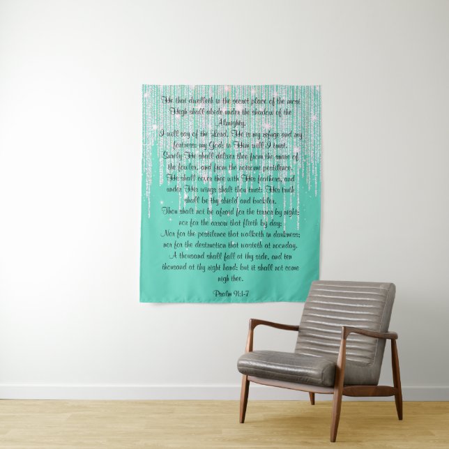 Psalm 91:1-7   tapestry (In Situ)