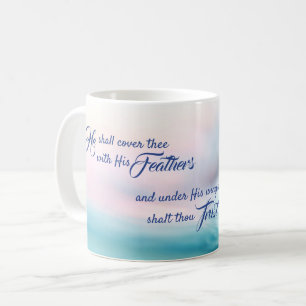 Psalm 91:4 King James Mug
