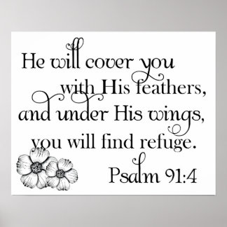 Psalm 91:4 Print